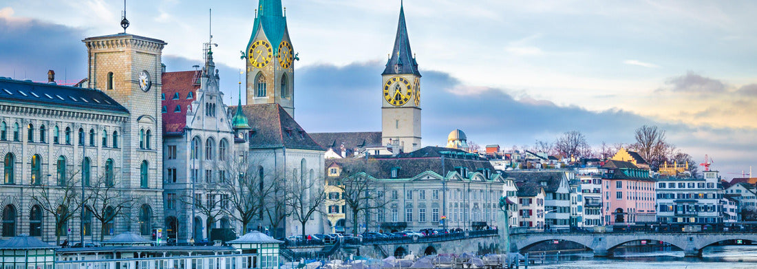 Noah Jigsaw Puzzle Lake Zurich and city panorama 1000 pieces