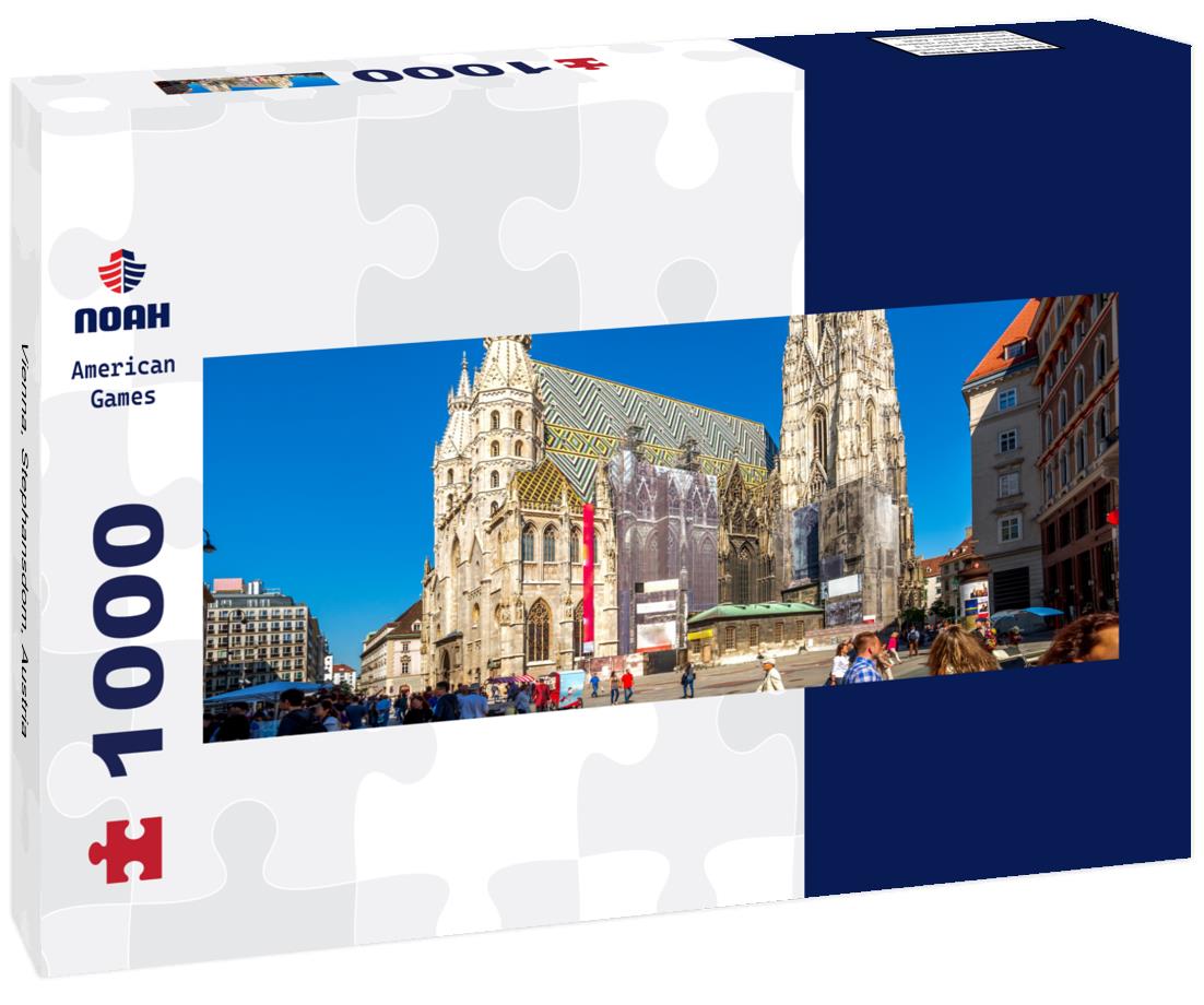 Noah Jigsaw Puzzle Vienna, Stephansdom, Austria panorama 1000 pieces