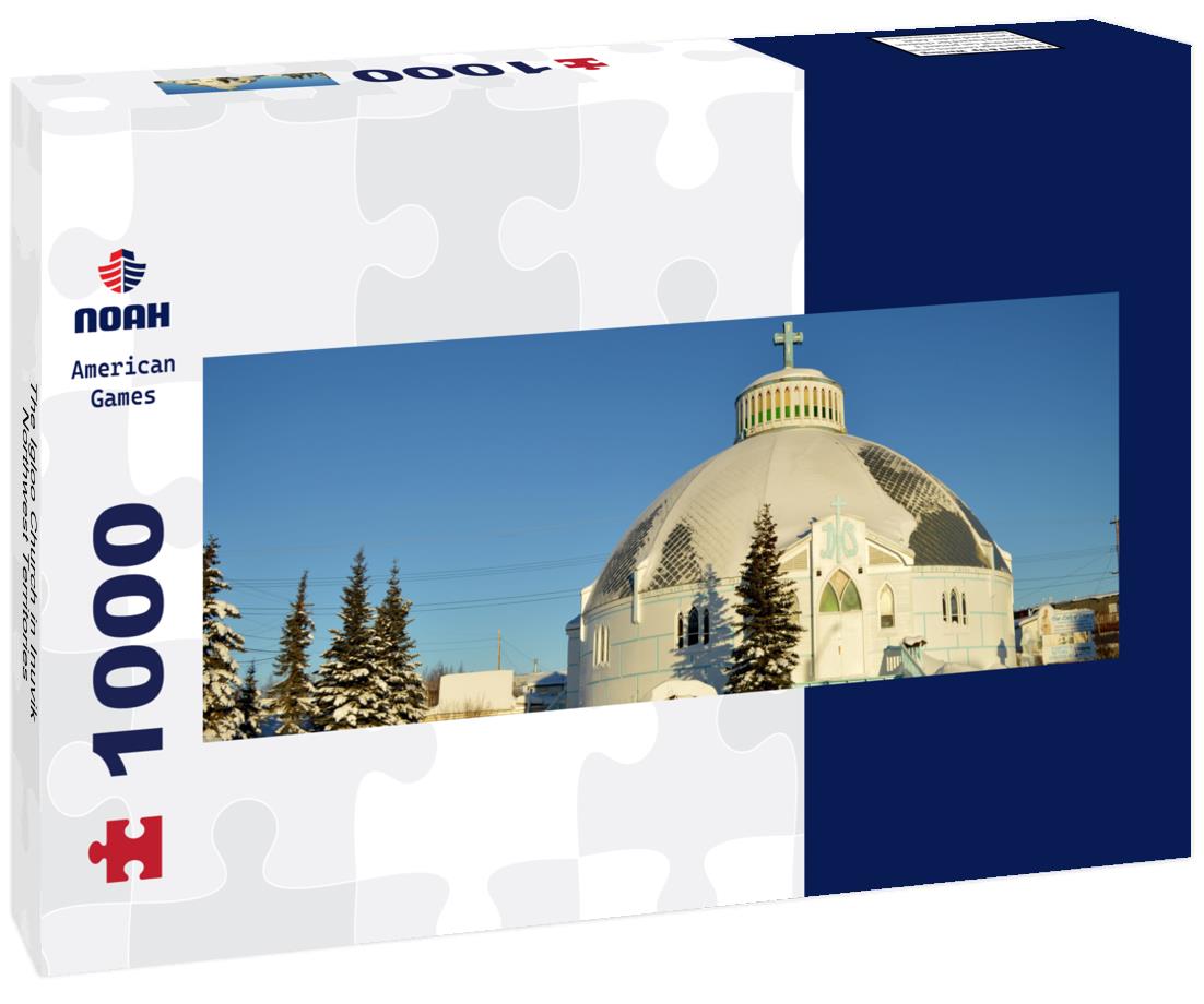 Noah Jigsaw Puzzle The Igloo Church in Inuvik, Northwest Territories panorama 1000 pieces