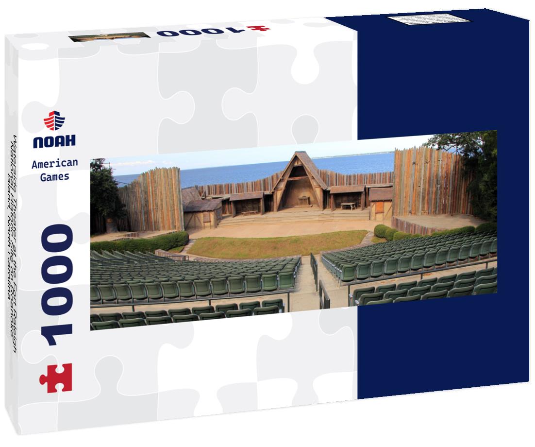 Waterside Theater at the Fort Raleigh National Historic Site on Roanoke Island, North Carolina 1000pc Panoramic Puzzle