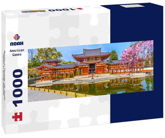 Noah Jigsaw Puzzle Byodo-in Temple, Uji, Kyoto, Japan in spring season. panorama 1000 pieces