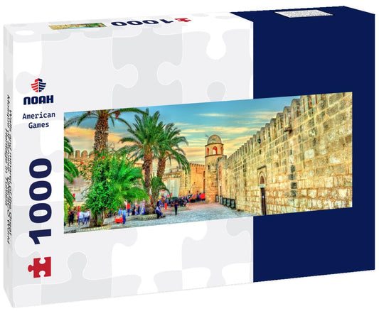 Noah Jigsaw Puzzle Walls and minaret of the Great Mosque of Sousse. UNESCO World Heritage in Tunisia panorama 1000 pieces