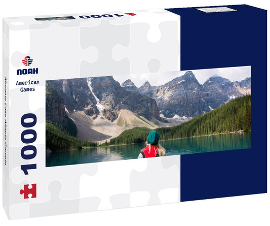 Noah Jigsaw Puzzle Moraine Lake Alberta Canada panorama 1000 pieces