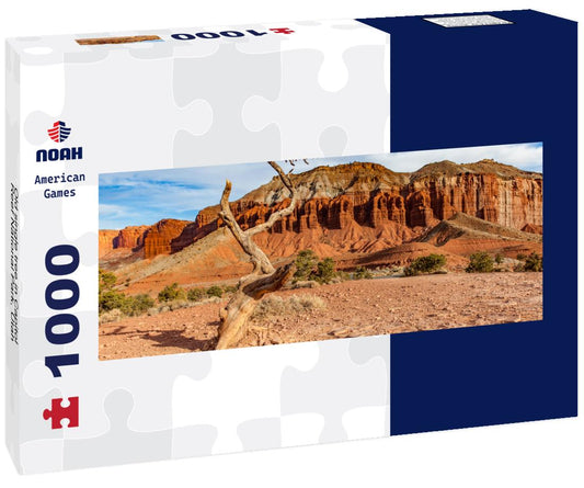 Noah Jigsaw Puzzle Old single tree in Capitol Reef National Park, Utah panorama 1000 pieces