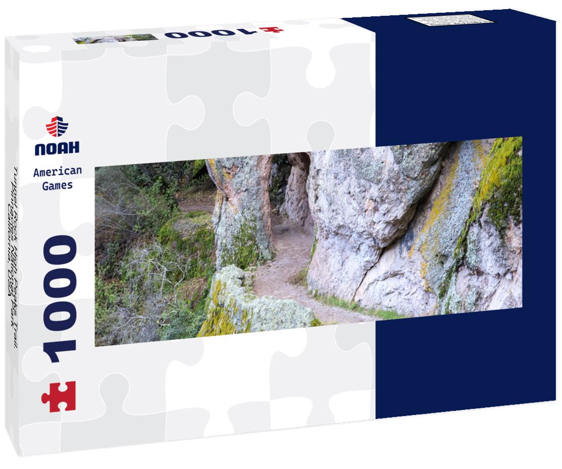 Noah Jigsaw Puzzle Tunnel Rock High Peaks Trail. Pinnacles National Park, California, USA panorama 1000 pieces