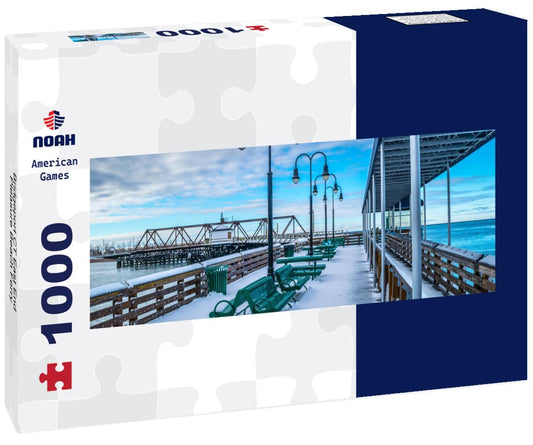 Noah Jigsaw Puzzle Bridgeport CT East End Pleasure Beach Ferry panorama 1000 pieces