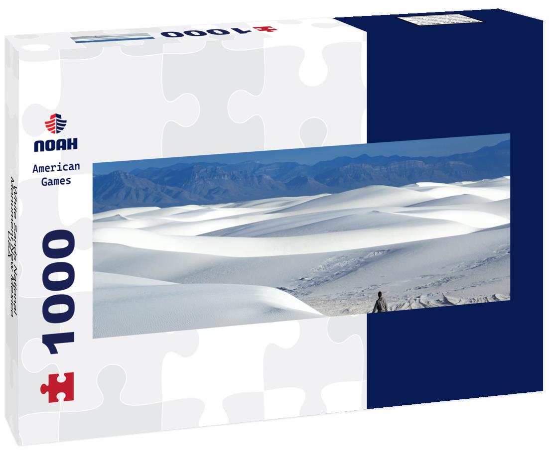 White Sands National Monument New Mexico, USA 1000pc Panoramic Puzzle