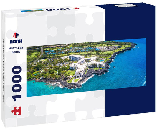 Noah Jigsaw Puzzle Blue Hawaii Kailua Kona Aerial View panorama 1000 pieces