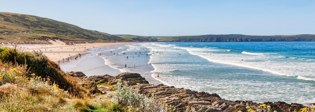 Noah Jigsaw Puzzle The beach at Woolacombe, North Devon, England, UK panorama 1000 pieces