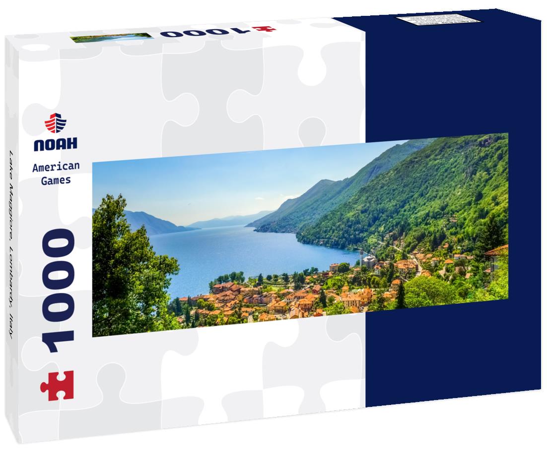 Noah Jigsaw Puzzle Lake Maggiore, Lombardy, Italy panorama 1000 pieces