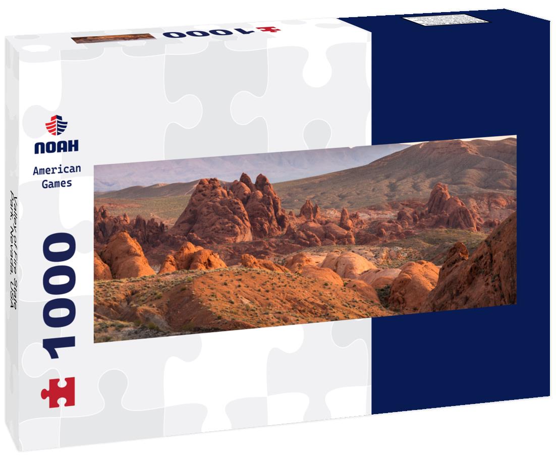 Valley of Fire State Park, Nevada, USA 1000pc Panoramic Puzzle