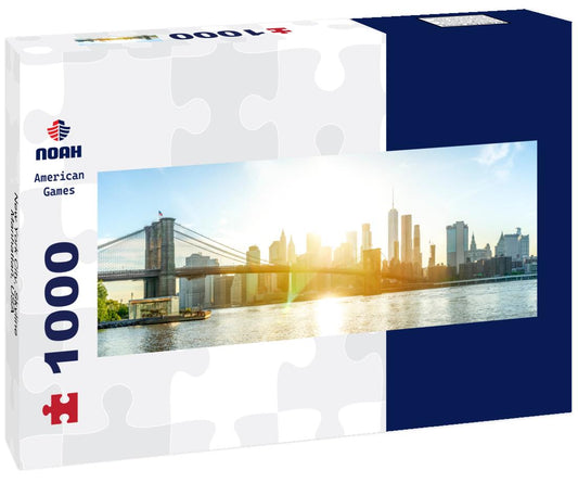 Noah Jigsaw Puzzle New York City, Skyline, Manhattan, USA panorama 1000 pieces