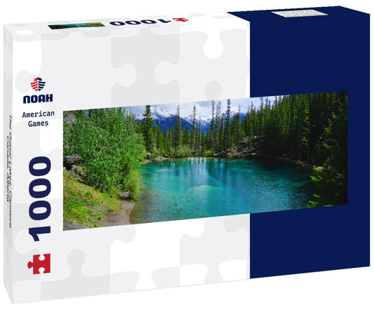 Noah Jigsaw Puzzle The Grassi Lakes, Canmore, Canada, Alberta panorama 1000 pieces