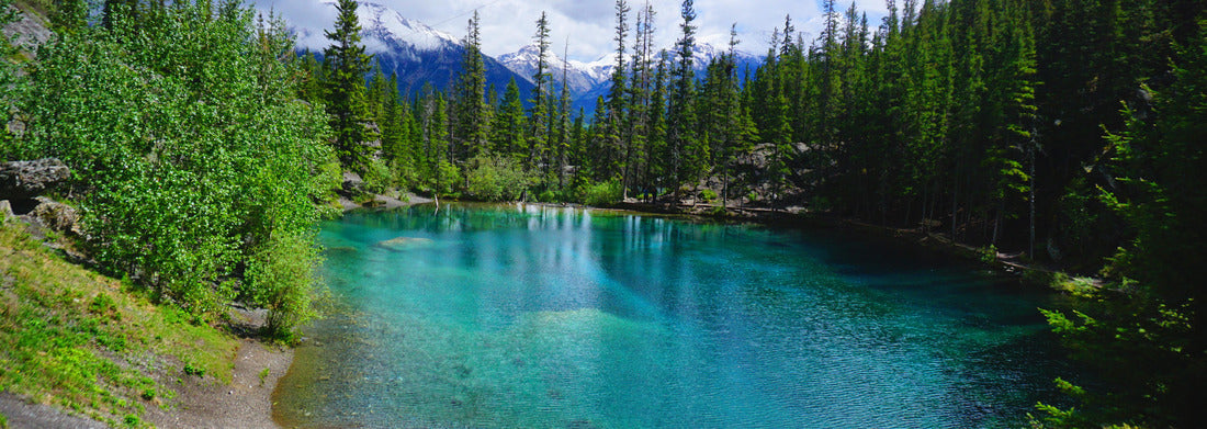 Noah Jigsaw Puzzle The Grassi Lakes, Canmore, Canada, Alberta panorama 1000 pieces
