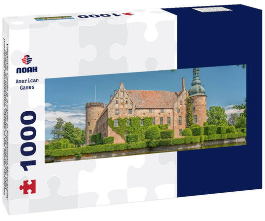 Noah Jigsaw Puzzle Vittskovle Castle is a castle in Kristianstad Municipality, Scania, in southern Sweden. It is one of the best-preserved Renaissance castles in the Nordic countries panorama 1000 pieces