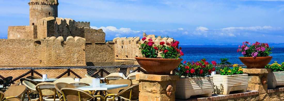 Noah Jigsaw Puzzle medieval aragonese castle. Le Castella.Isola di Capo rizzuto in Calabria panorama 1000 pieces
