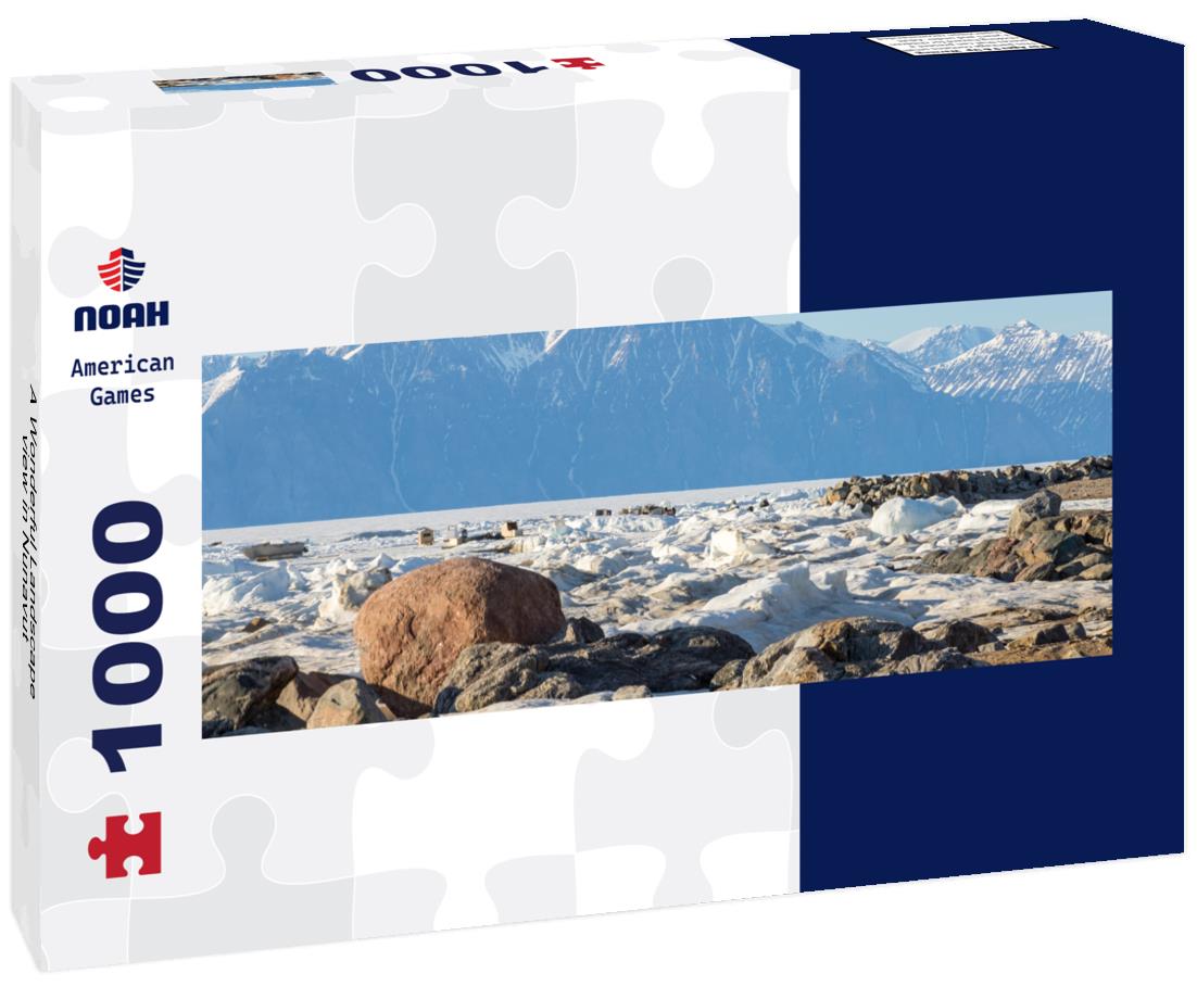 Noah Jigsaw Puzzle A Wonderful Landscape view in Nunavut panorama 1000 pieces
