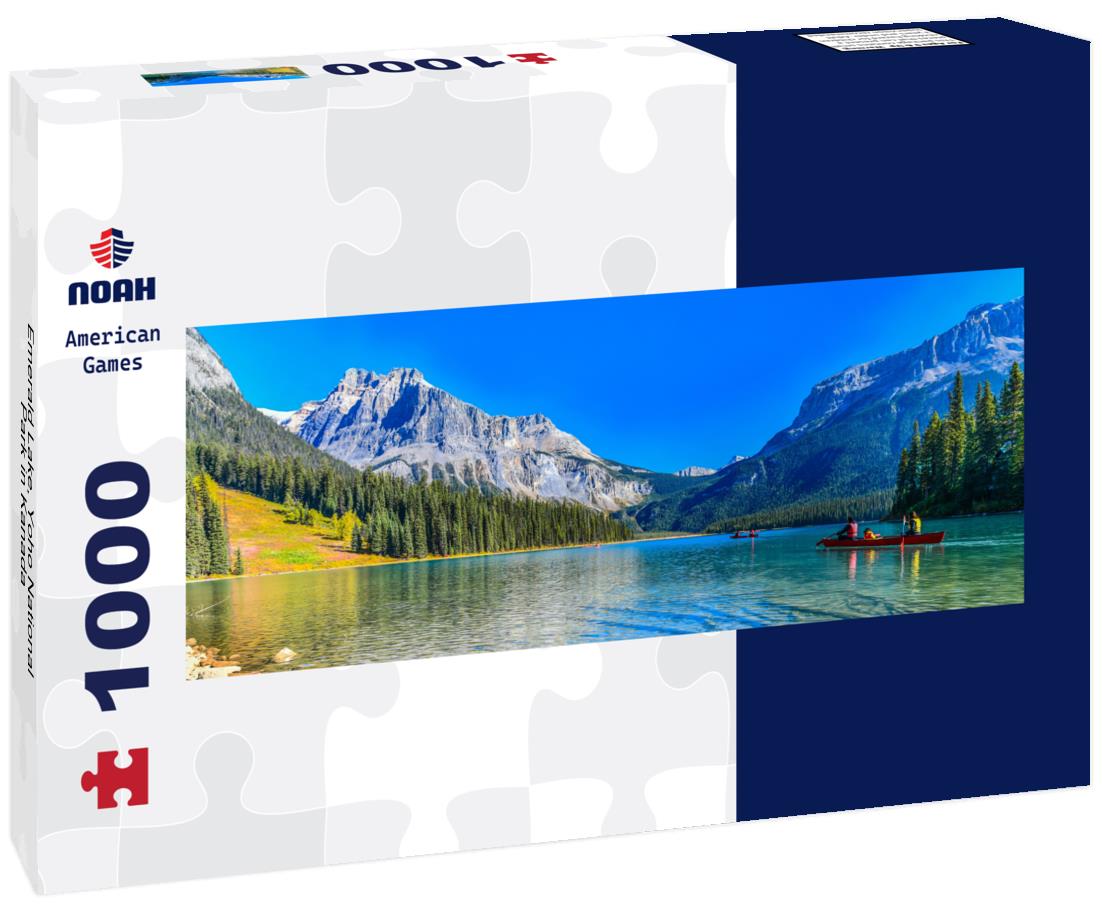 Noah Jigsaw Puzzle Emerald Lake, Yoho National Park in Kanada panorama 1000 pieces