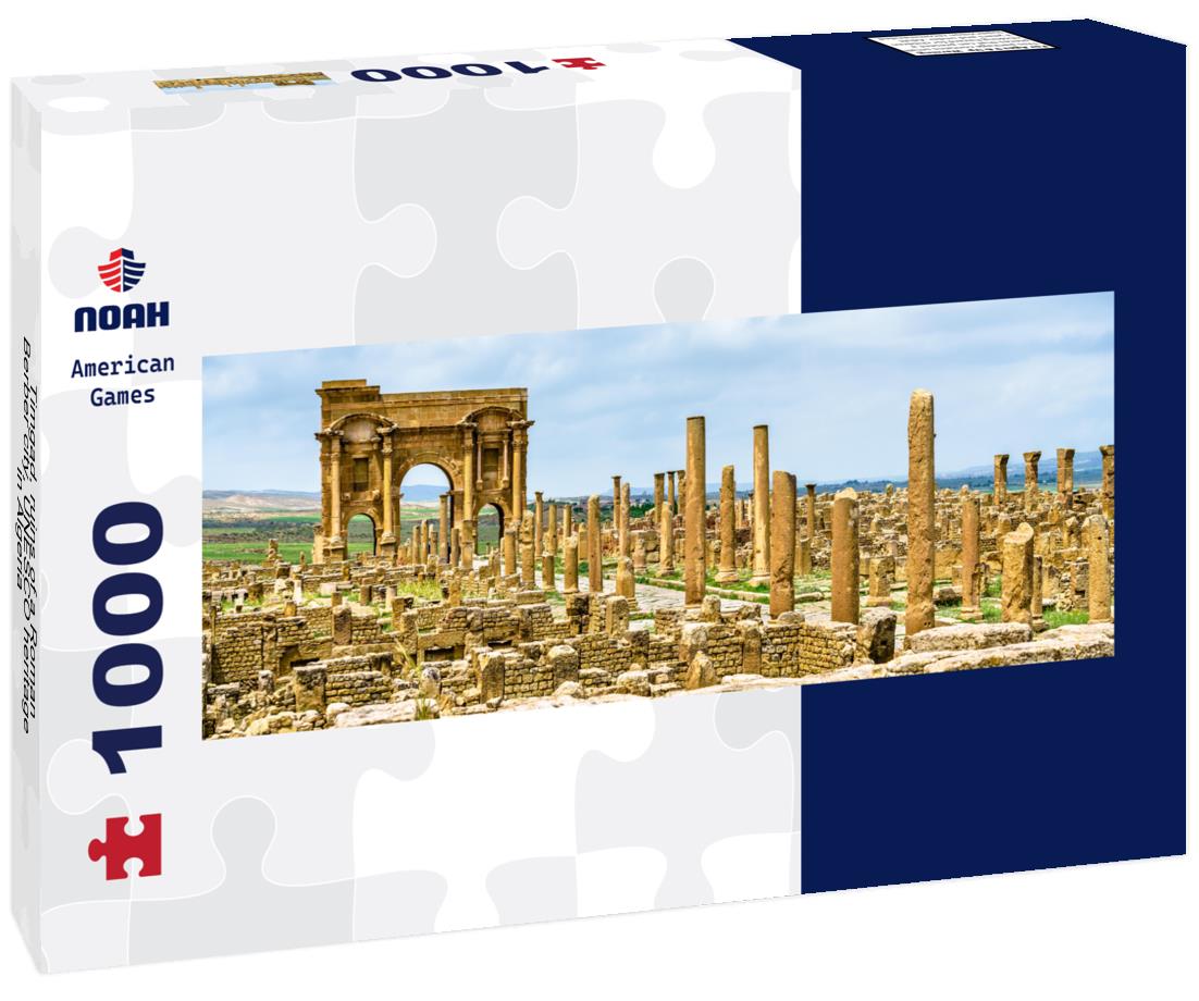 Noah Jigsaw Puzzle Timgad, ruins of a Roman-Berber city, UNESCO heritage in Algeria panorama 1000 pieces