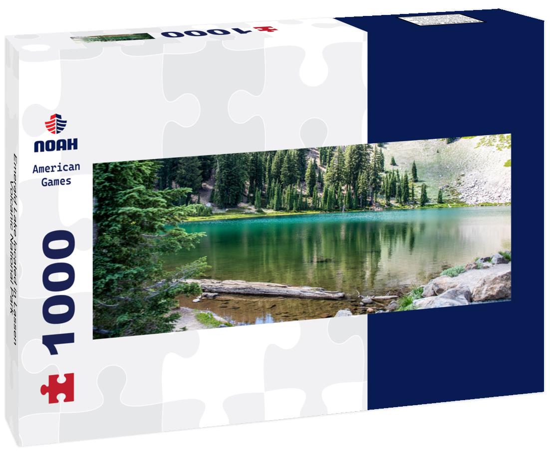 Noah Jigsaw Puzzle Emerald Lake located in Lassen Volcanic National Park panorama 1000 pieces