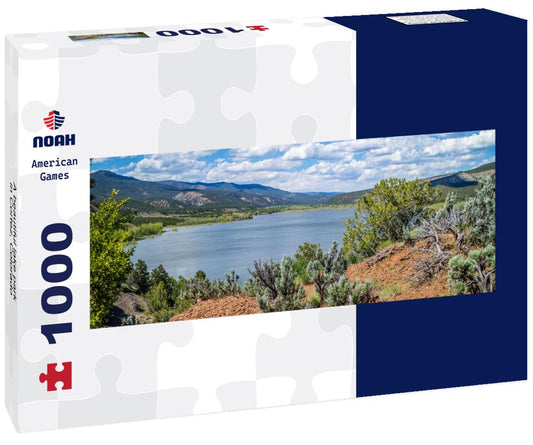 Noah Jigsaw Puzzle A beautiful lake park in Cortez, Colorado panorama 1000 pieces