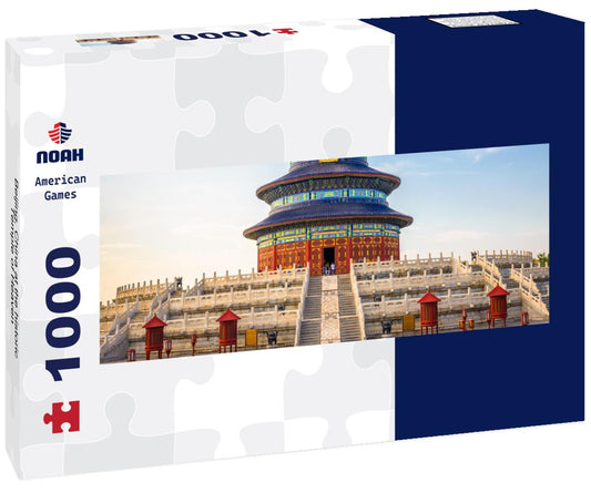 Noah Jigsaw Puzzle Beijing, China at the historic Temple of Heaven panorama 1000 pieces