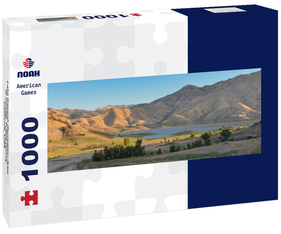 Noah Jigsaw Puzzle Lake Kaweah Recreation Area at sunrise Tulare county, California, USA panorama 1000 pieces
