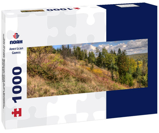 Noah Jigsaw Puzzle Isle Royale National Park is an Isolated Island in Lake Superior between Minnesota and Michigan panorama 1000 pieces