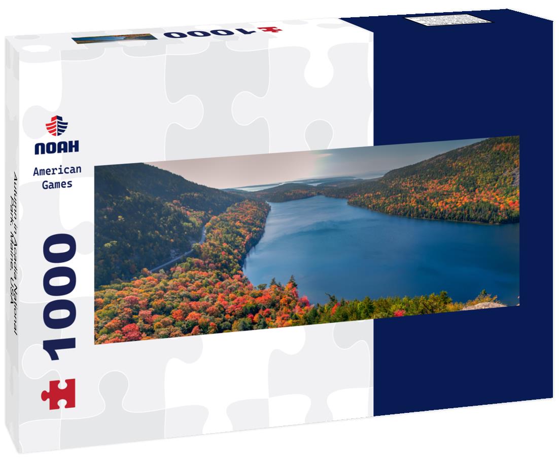 Noah Jigsaw Puzzle Autumn in Acadia National Park, Maine, USA panorama 1000 pieces