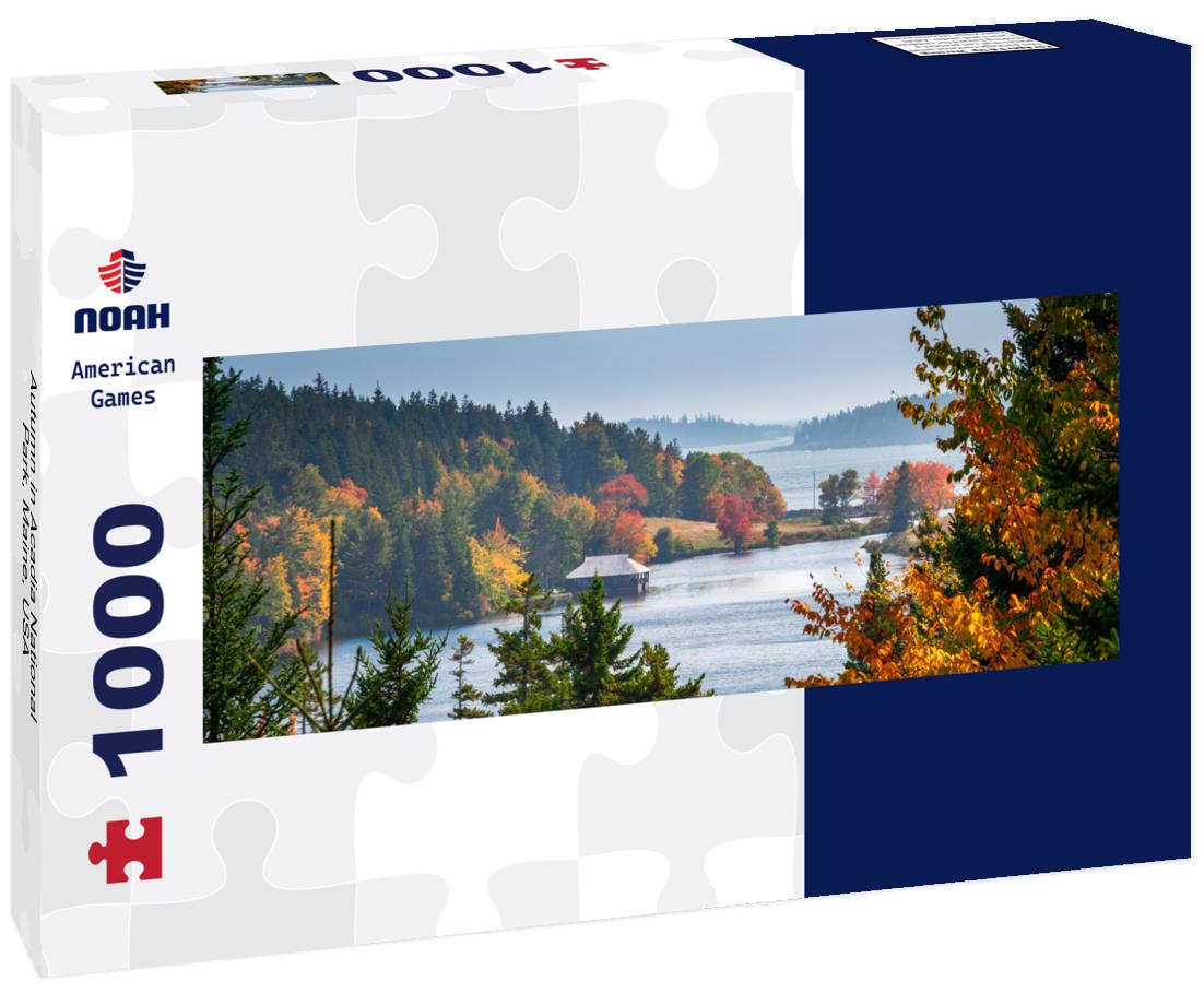 Noah Jigsaw Puzzle Autumn in Acadia National Park, Maine, USA panorama 1000 pieces