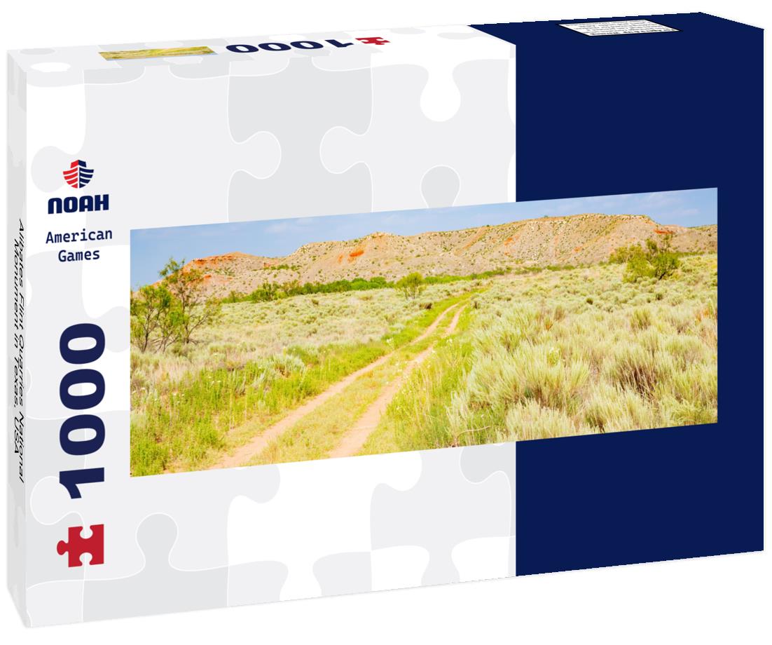 Noah Jigsaw Puzzle Alibates Flint Quarries National Monument in Texas, USA panorama 1000 pieces