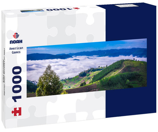 Noah Jigsaw Puzzle Hills of Uganda near Gorilla National Park panorama 1000 pieces