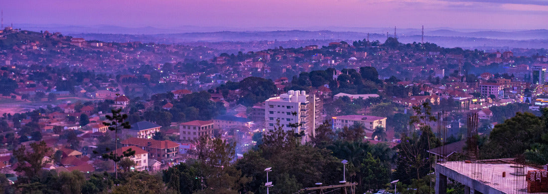 Noah Jigsaw Puzzle Kampala Uganda at sunrise panorama 1000 pieces