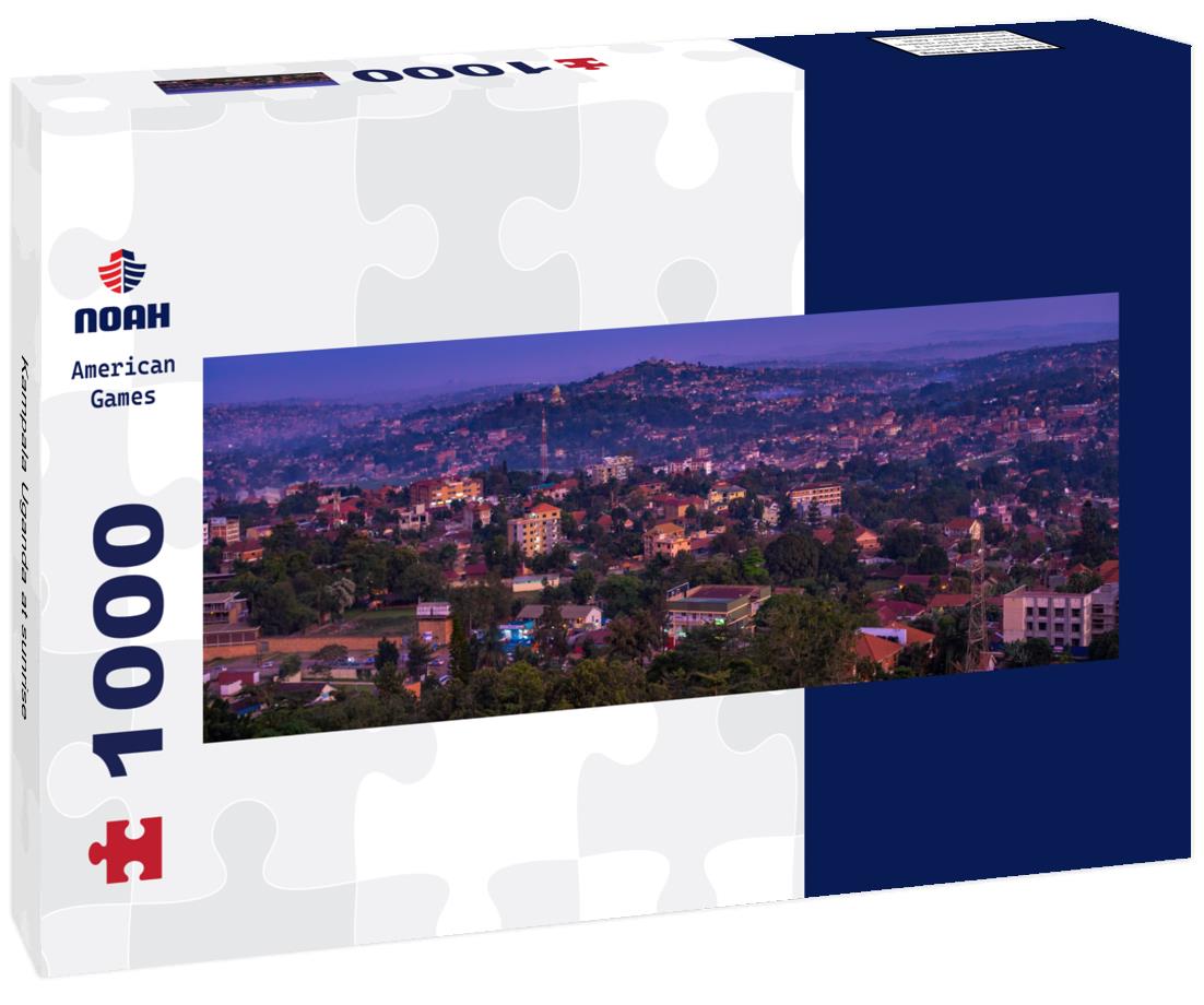 Noah Jigsaw Puzzle Kampala Uganda at sunrise panorama 1000 pieces