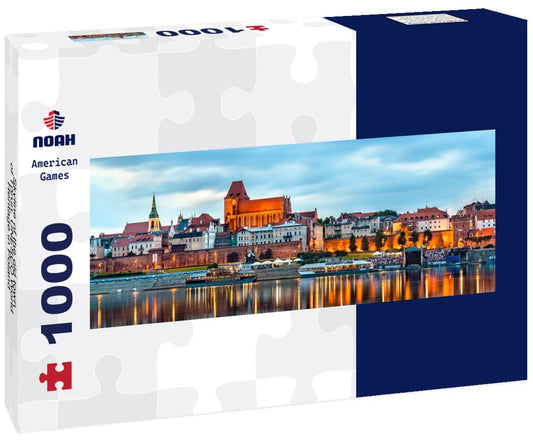 Noah Jigsaw Puzzle Skyline of the old town of Torun, UNESCO World Heritage in Poland panorama 1000 pieces