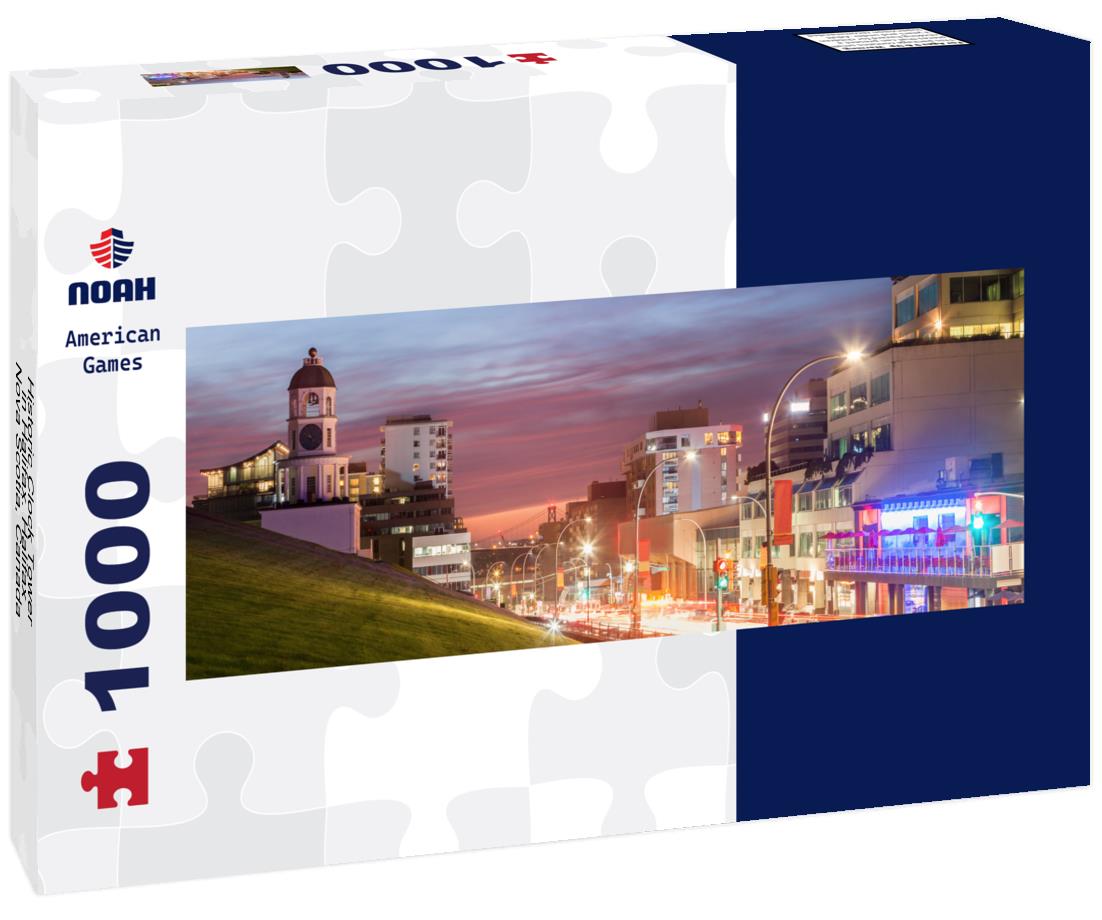 Noah Jigsaw Puzzle Historic Clock Tower in Halifax. Halifax, Nova Scotia, Canada panorama 1000 pieces