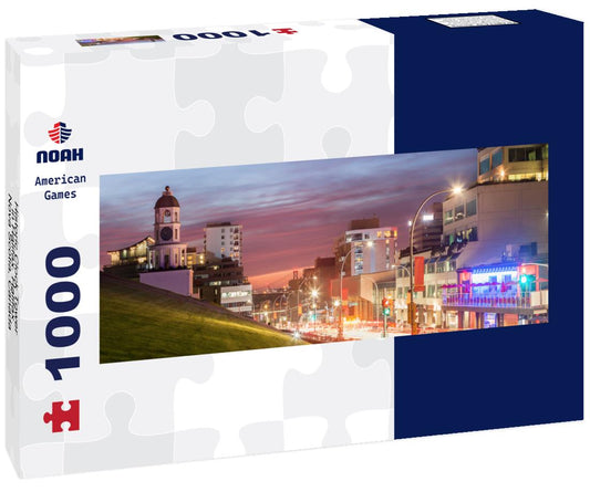 Noah Jigsaw Puzzle Historic Clock Tower in Halifax. Halifax, Nova Scotia, Canada panorama 1000 pieces