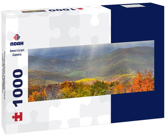 Noah Jigsaw Puzzle Shenandoah National Park in Autumn foliage - Virginia, United States of America panorama 1000 pieces
