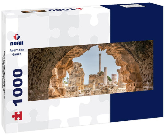 Noah Jigsaw Puzzle View of the Antonine Baths in the ancient city of Carthage, Tunisia panorama 1000 pieces