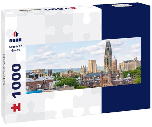 Noah Jigsaw Puzzle City skyline of New Haven, Connecticut panorama 1000 pieces