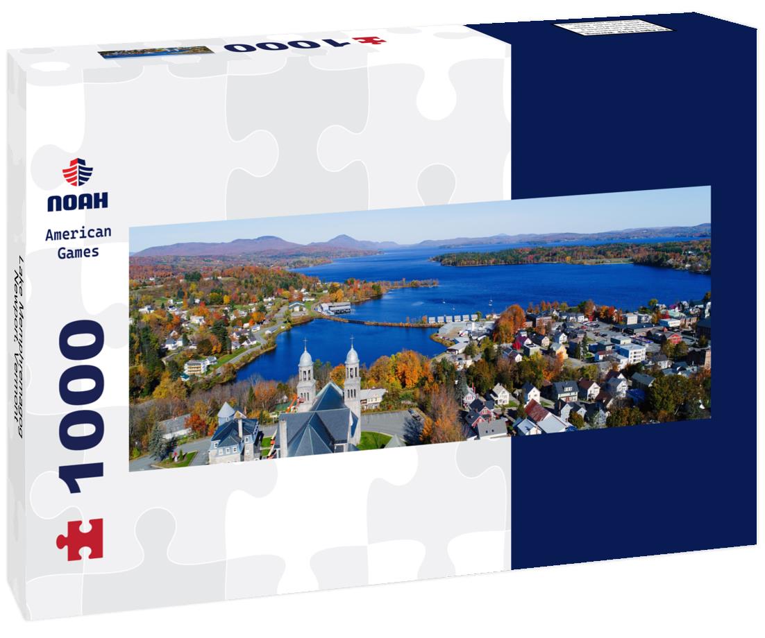 Noah Jigsaw Puzzle Lake Memphremagog - Newport, Vermont panorama 1000 pieces