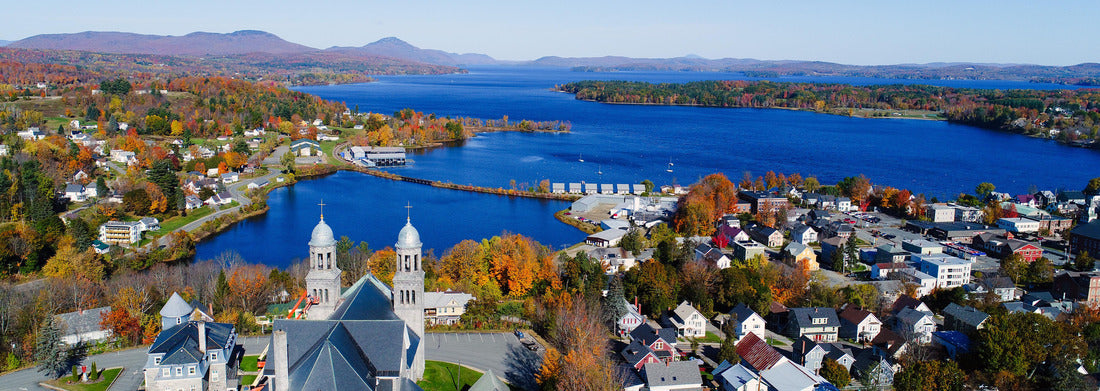 Noah Jigsaw Puzzle Lake Memphremagog - Newport, Vermont panorama 1000 pieces