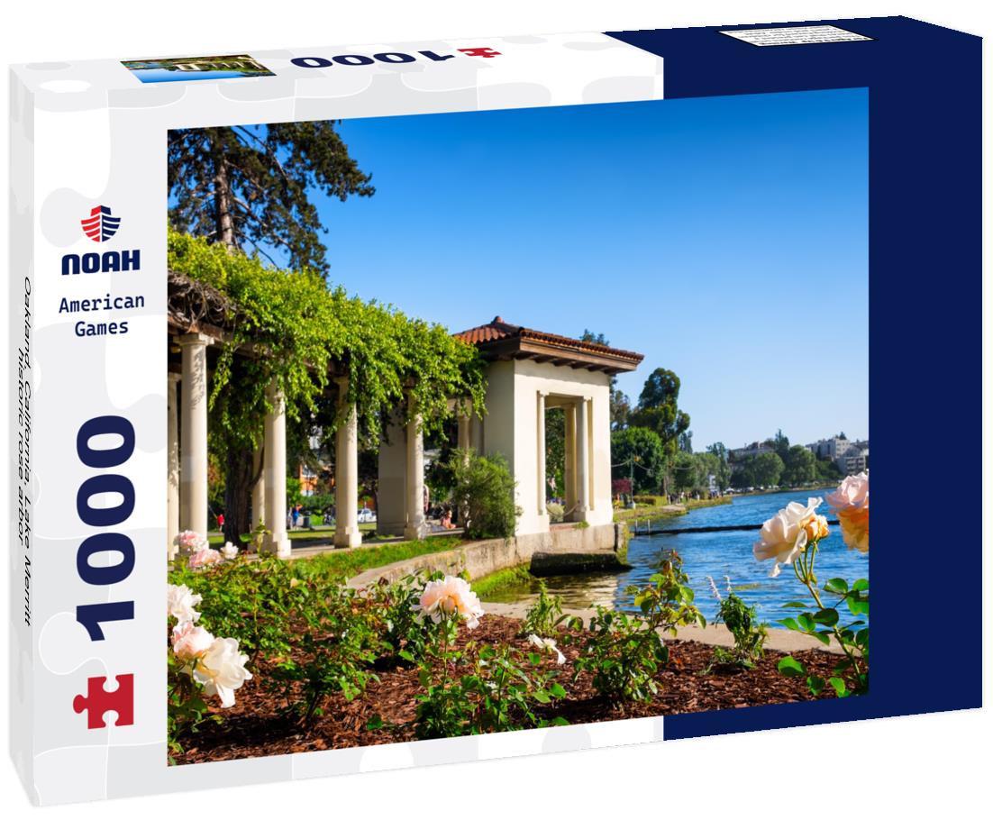 Noah Jigsaw Puzzle Oakland, California, Lake Merritt historic rose arbor 1000 pieces