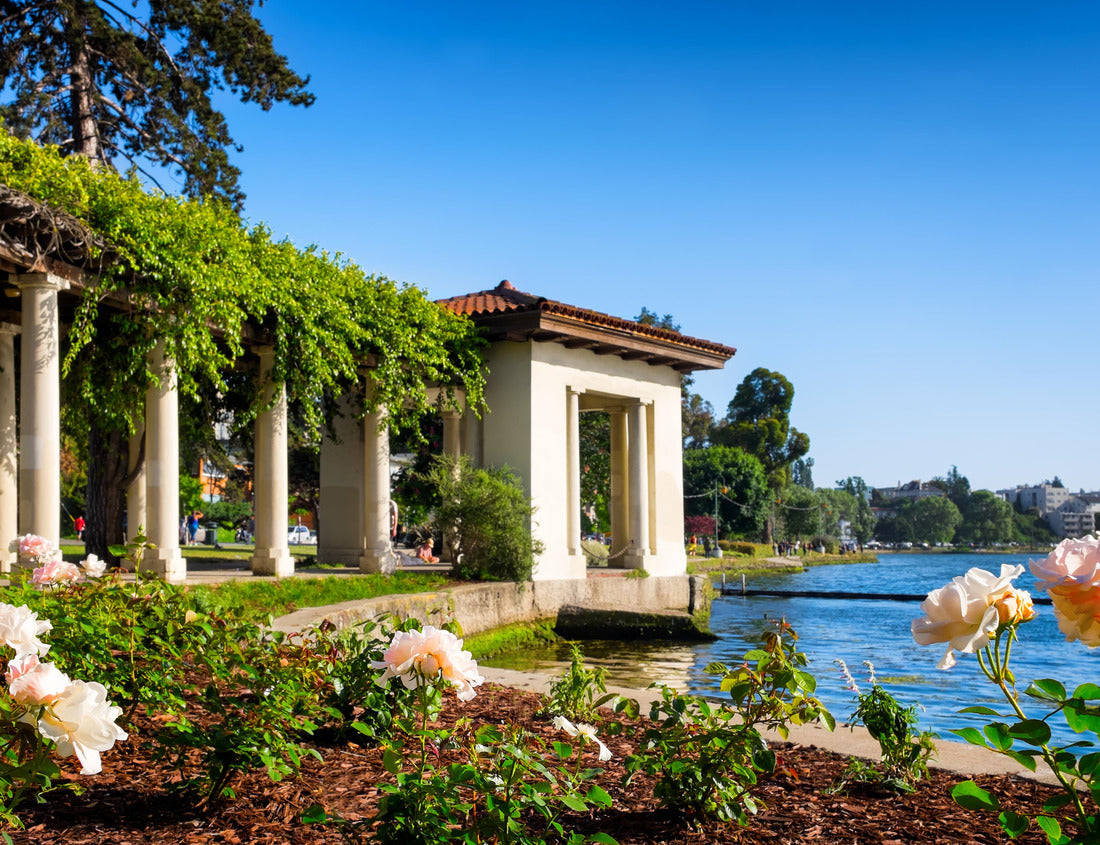 Noah Jigsaw Puzzle Oakland, California, Lake Merritt historic rose arbor 1000 pieces