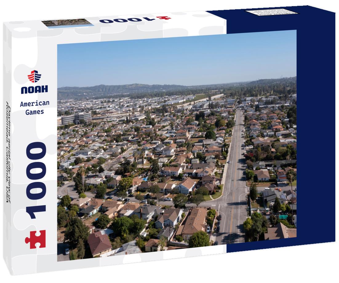 Noah Jigsaw Puzzle Daytime aerial city view of Rosemead, California, USA 1000 pieces