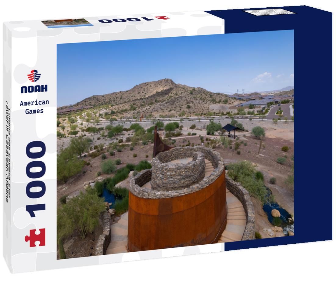 Noah Jigsaw Puzzle Luftbild des Estrella Star Tower in Goodyear, Arizona 1000 pieces