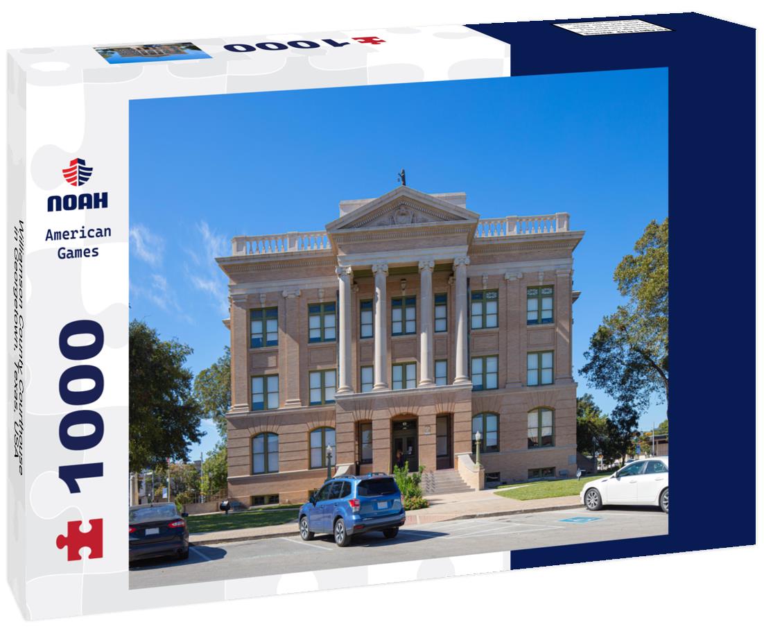 Noah Jigsaw Puzzle Williamson County Courthouse in Georgetown, Texas, USA 1000 pieces