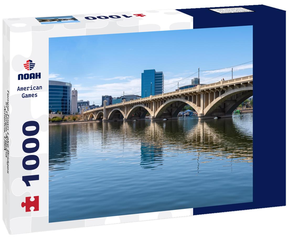 Noah Jigsaw Puzzle Tempe Town Lake Bridges in Tempe Arizona, America, USA 1000 pieces