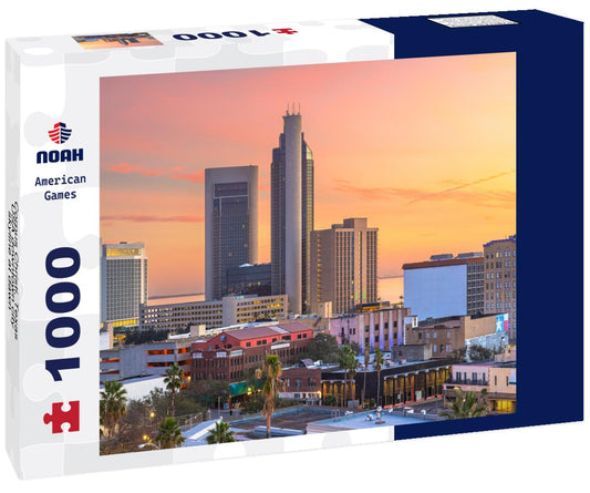 Noah Jigsaw Puzzle Corpus Christi, Texas, USA downtown city skyline at dawn 1000 pieces