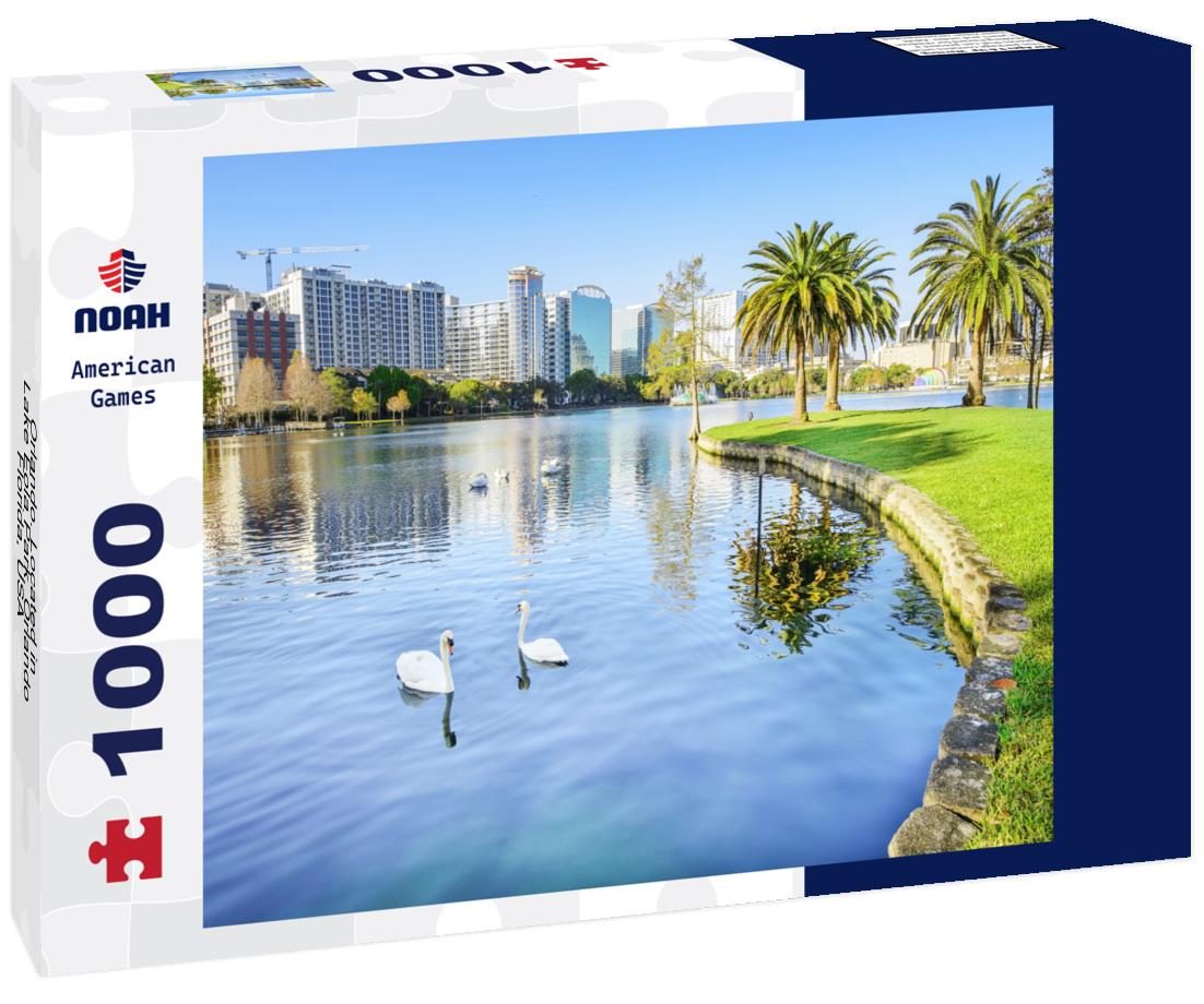 Noah Jigsaw Puzzle Orlando. Located in Lake Eola Park, Orlando, Florida, USA 1000 pieces
